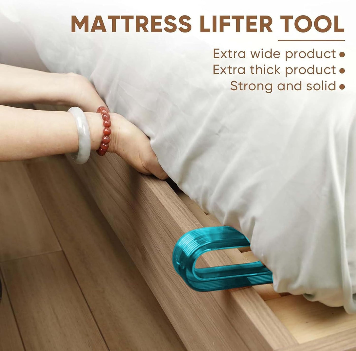 Mattress Lifter Stand & Bed sheet Tucker Tool